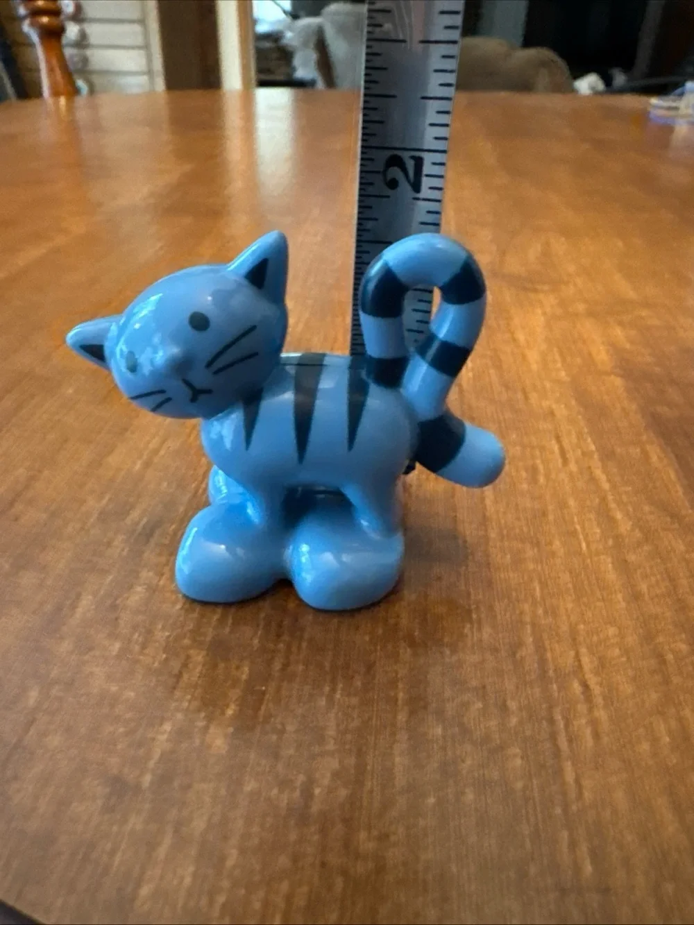 Lego duplo Pilchard, the blue cat from Bob the builder replacement